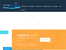 Tablet Screenshot of maserpiscines.com